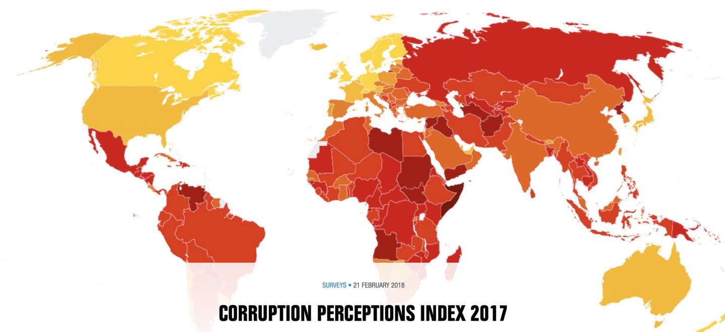 LÉtat De La Corruption Dans Le Monde Les Echos Etudes 6273